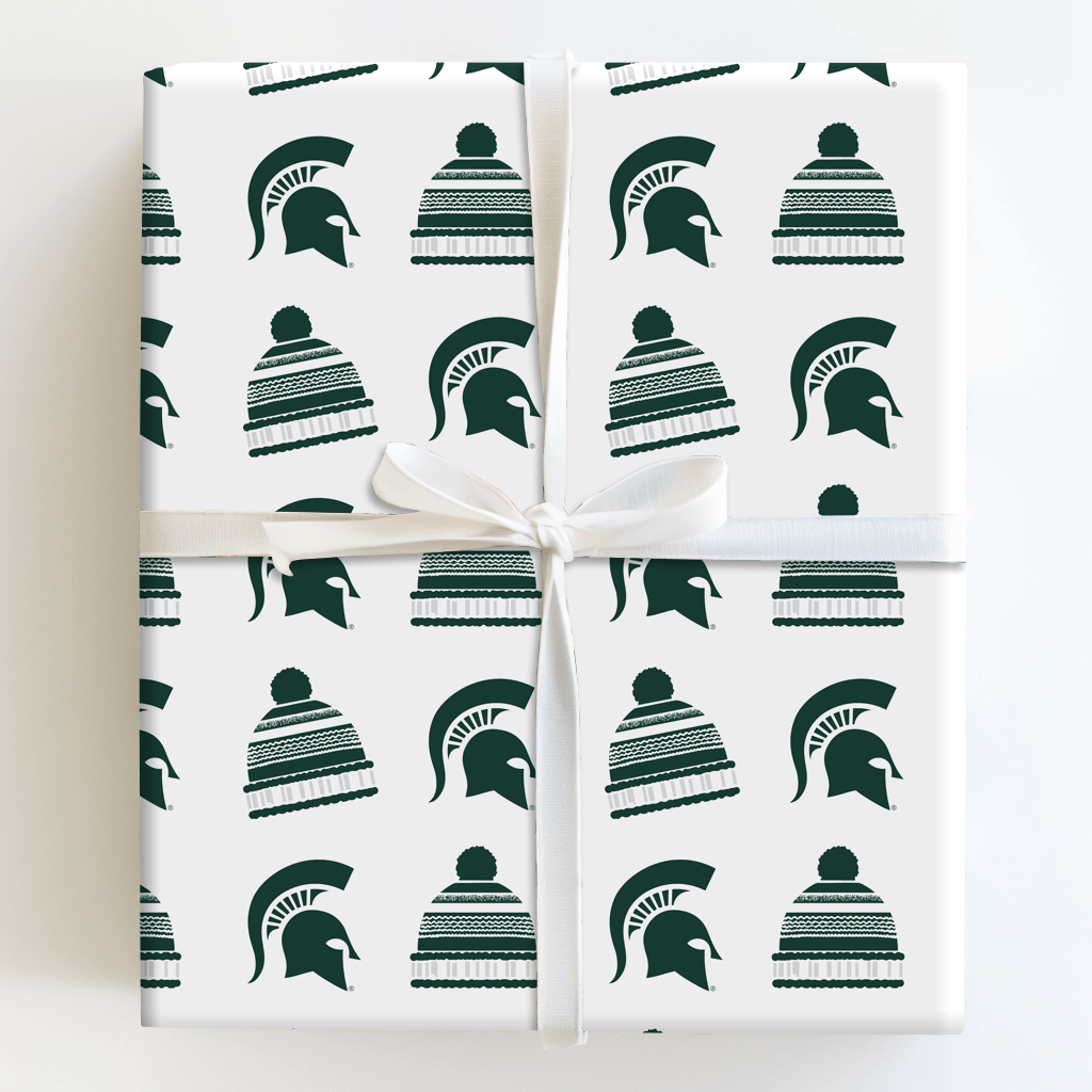 Spartan Beanie - Wrapping Paper - Aspen & Arlo
