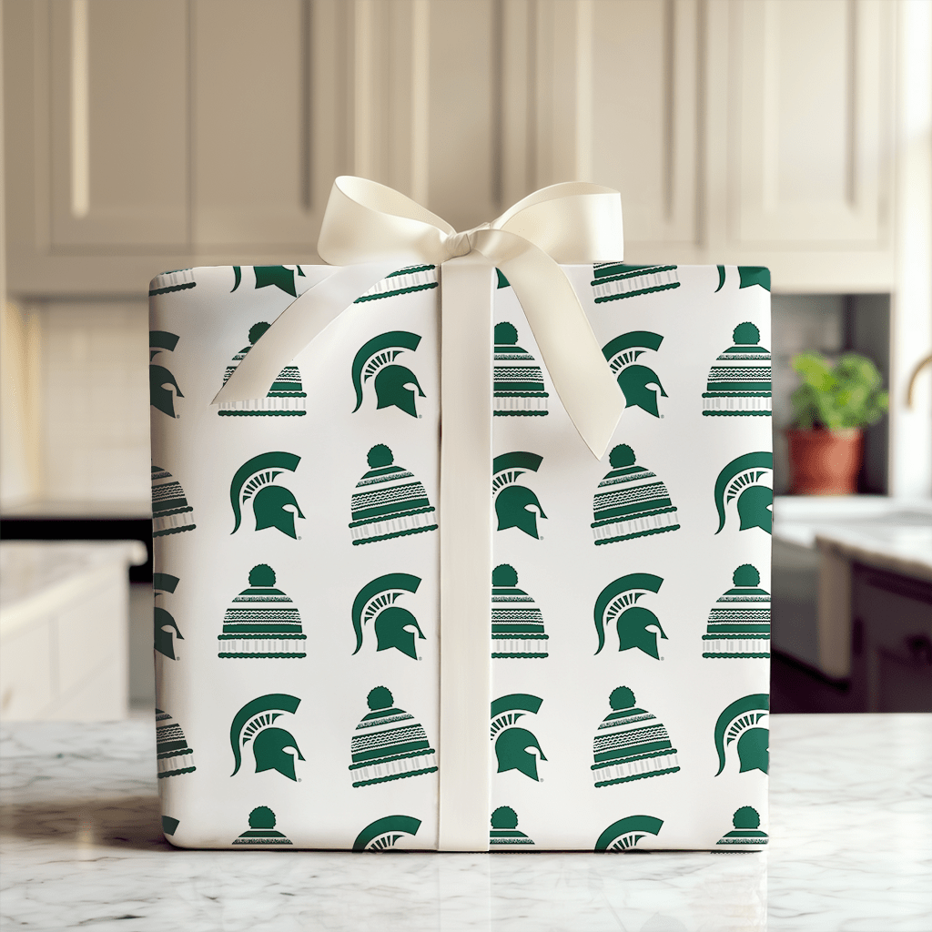 Spartan Beanie - Wrapping Paper - Aspen & Arlo