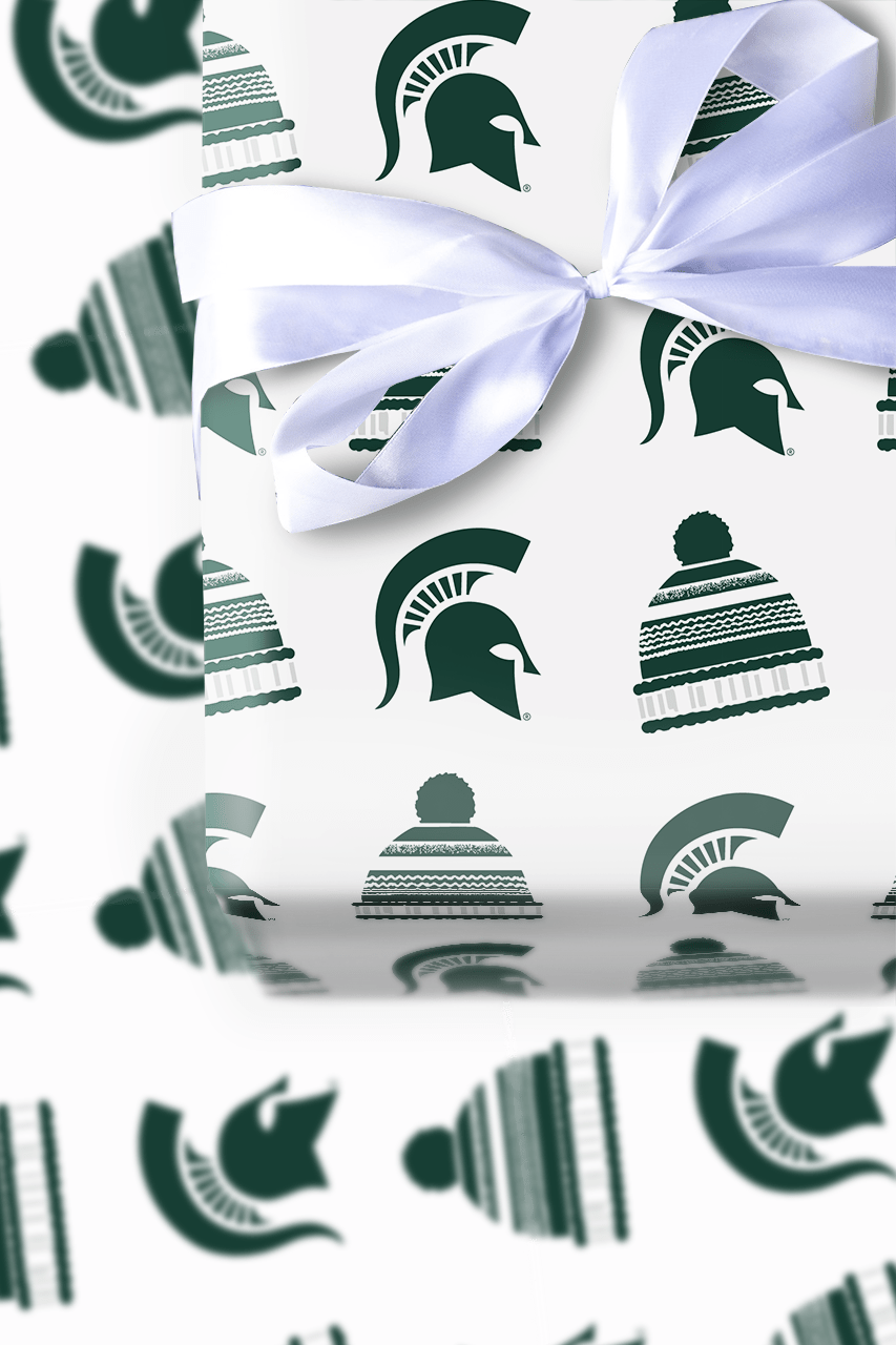 Spartan Beanie - Wrapping Paper - Aspen & Arlo