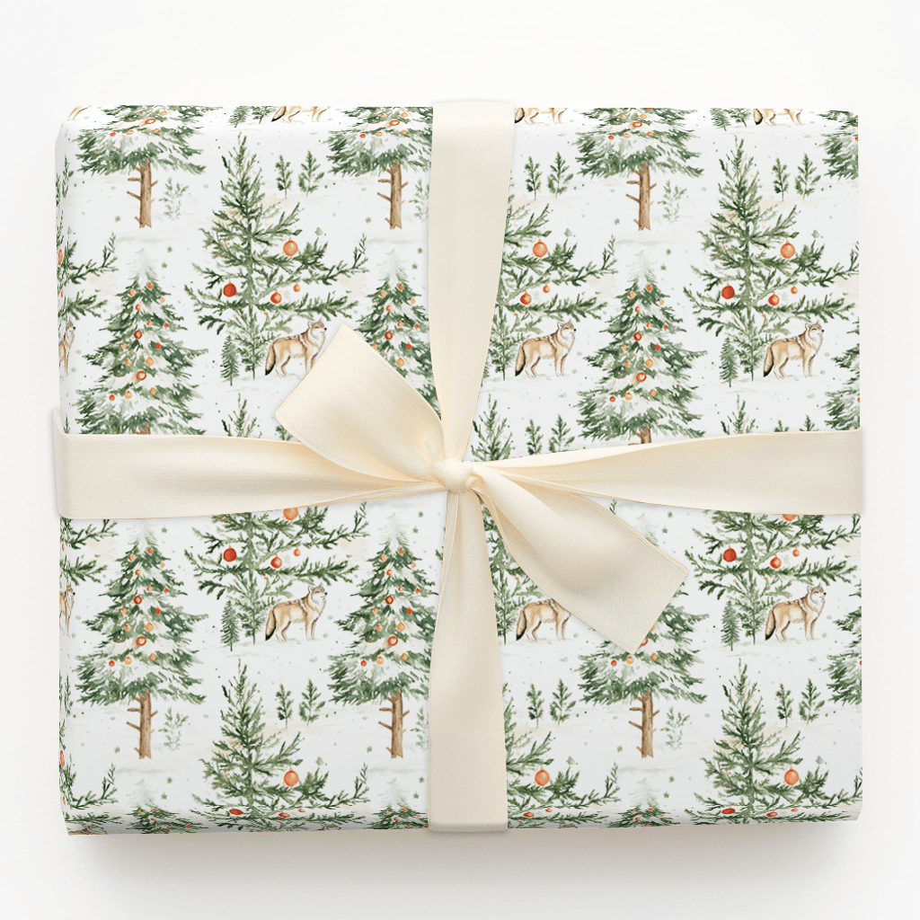 Snowy Howlidays - Wrapping Paper - Aspen & Arlo