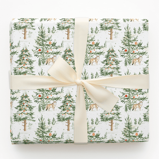 Snowy Howlidays - Wrapping Paper - Aspen & Arlo