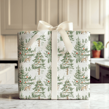 Snowy Howlidays - Wrapping Paper - Aspen & Arlo