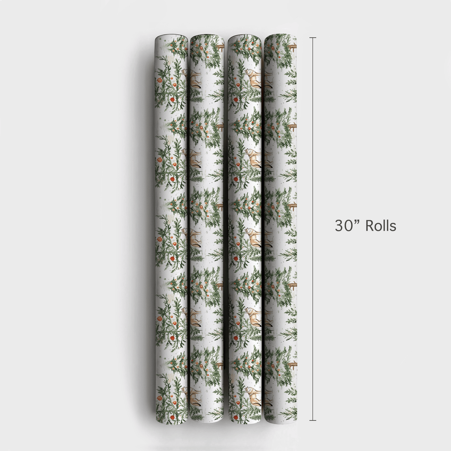 Snowy Howlidays - Wrapping Paper - Aspen & Arlo