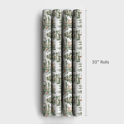 Snowy Howlidays - Wrapping Paper - Aspen & Arlo