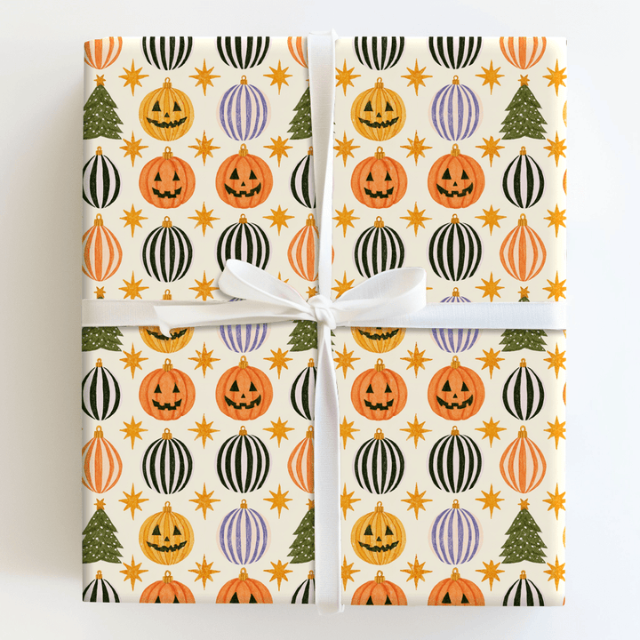 Jack-o-Baubles - Wrapping Paper - Aspen & Arlo