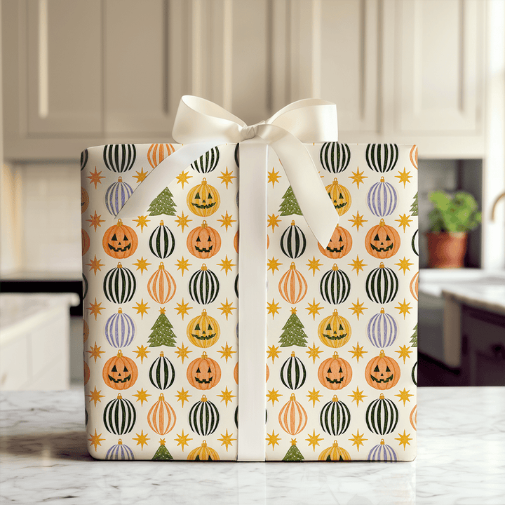 Jack-o-Baubles - Wrapping Paper - Aspen & Arlo