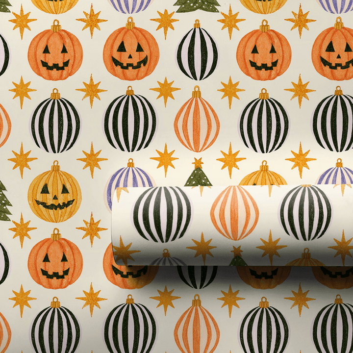 Jack-o-Baubles - Wrapping Paper - Aspen & Arlo