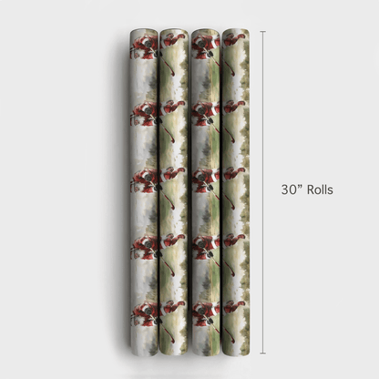 Net Sleigh - Wrapping Paper - Aspen & Arlo