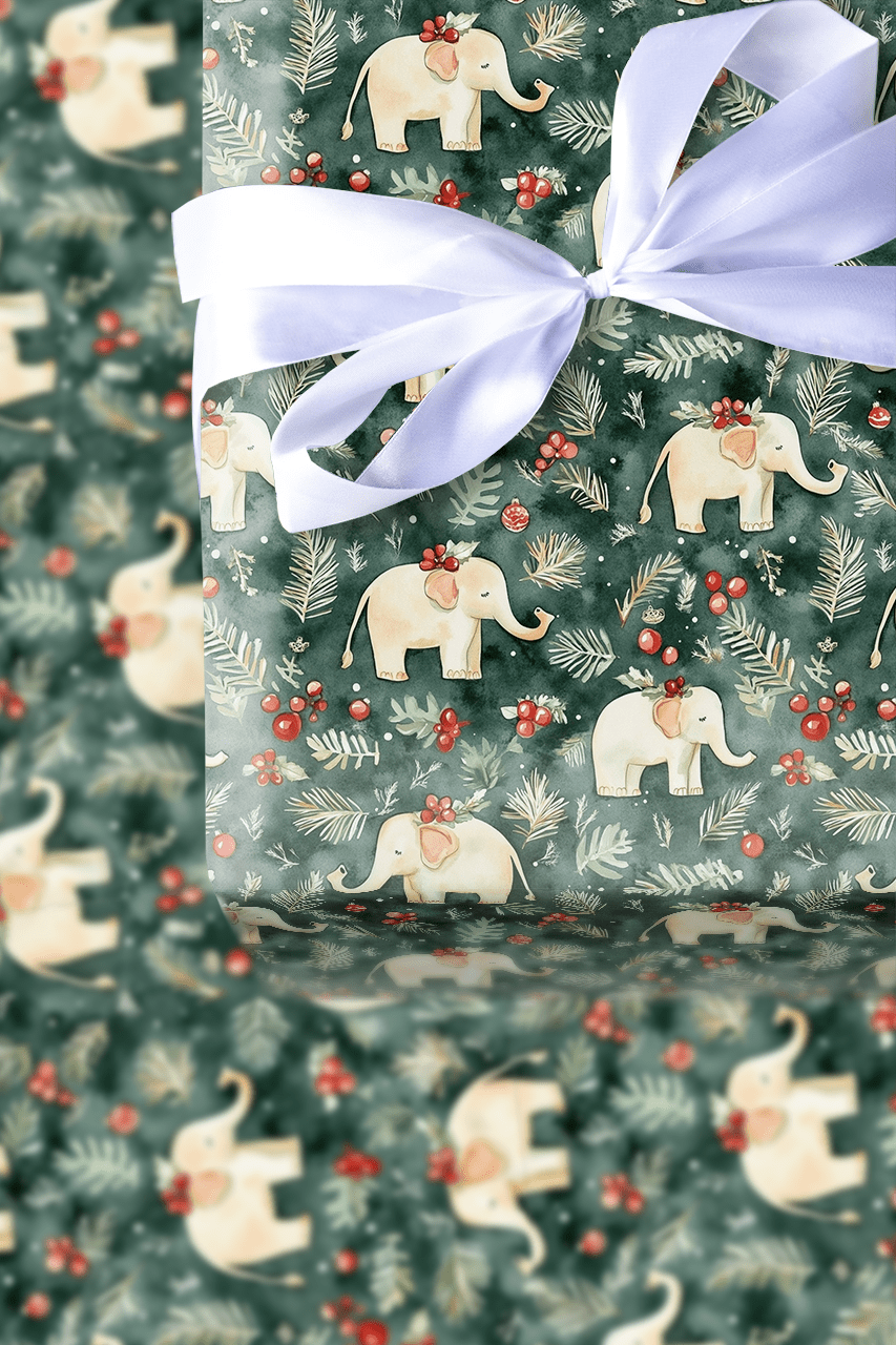 Santa's Trunk Parade - Wrapping Paper - Aspen & Arlo
