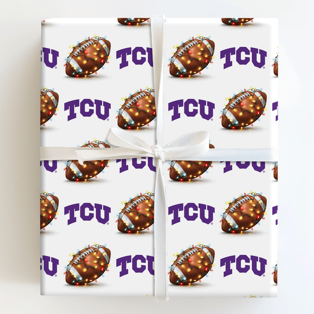 Christmas at TCU - Wrapping Paper - Aspen & Arlo