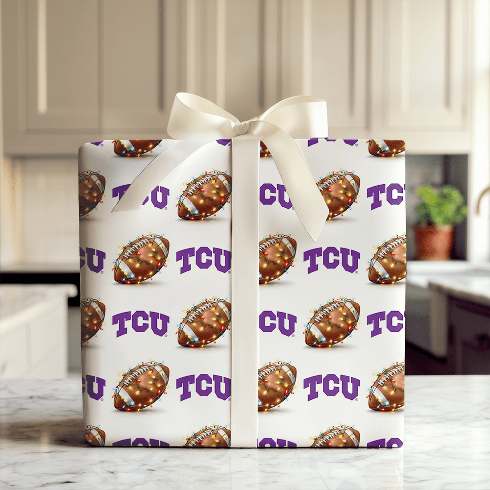 Christmas at TCU - Wrapping Paper - Aspen & Arlo