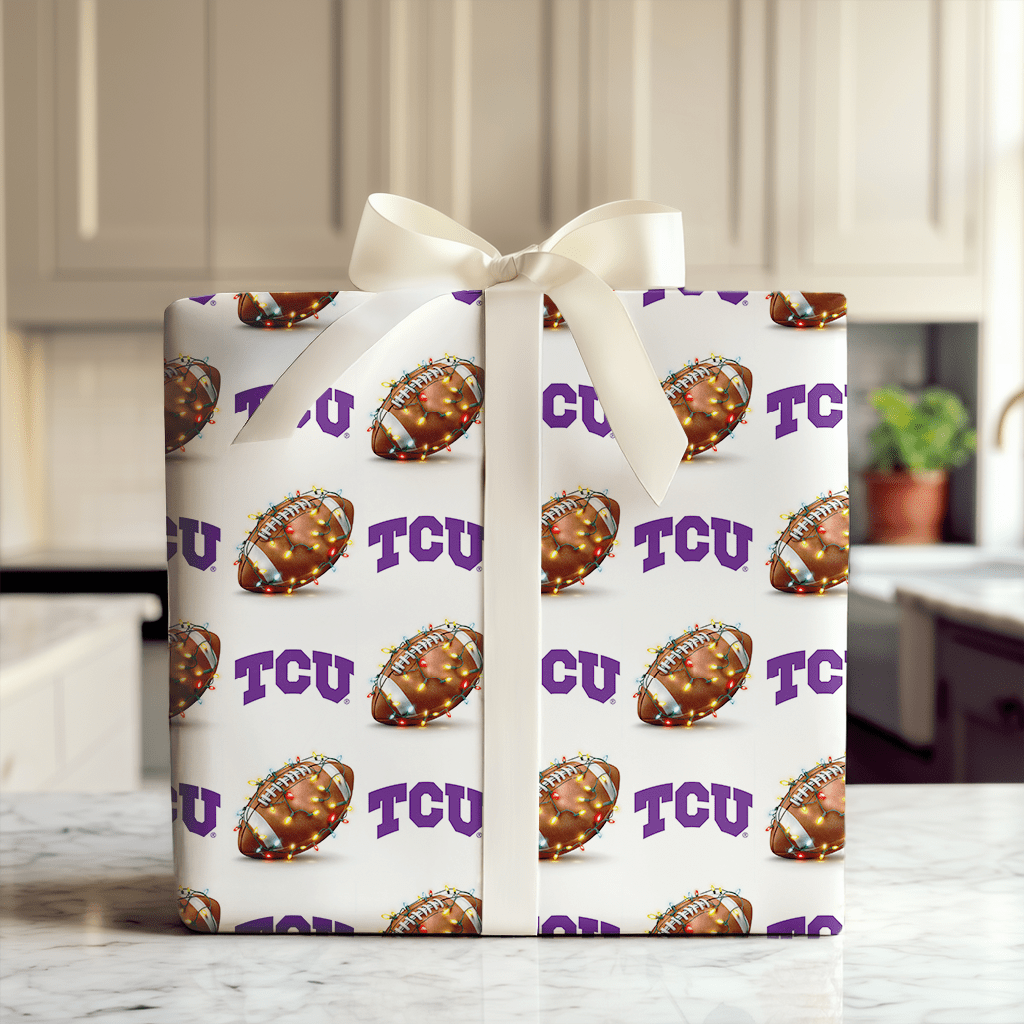 Christmas at TCU - Wrapping Paper - Aspen & Arlo