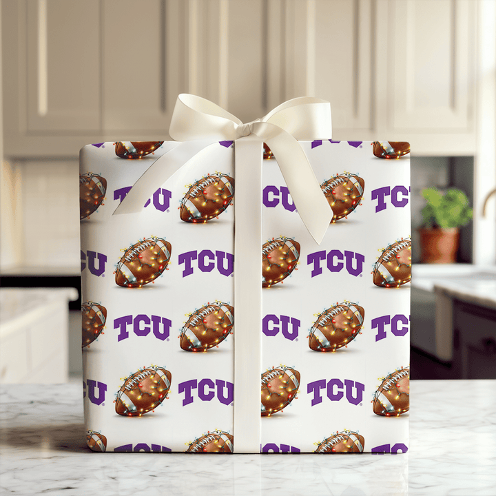 Christmas at TCU - Wrapping Paper - Aspen & Arlo