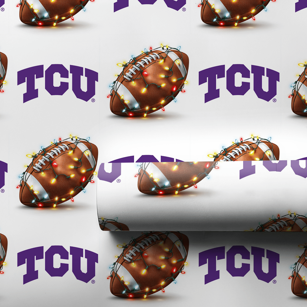 Christmas at TCU - Wrapping Paper - Aspen & Arlo