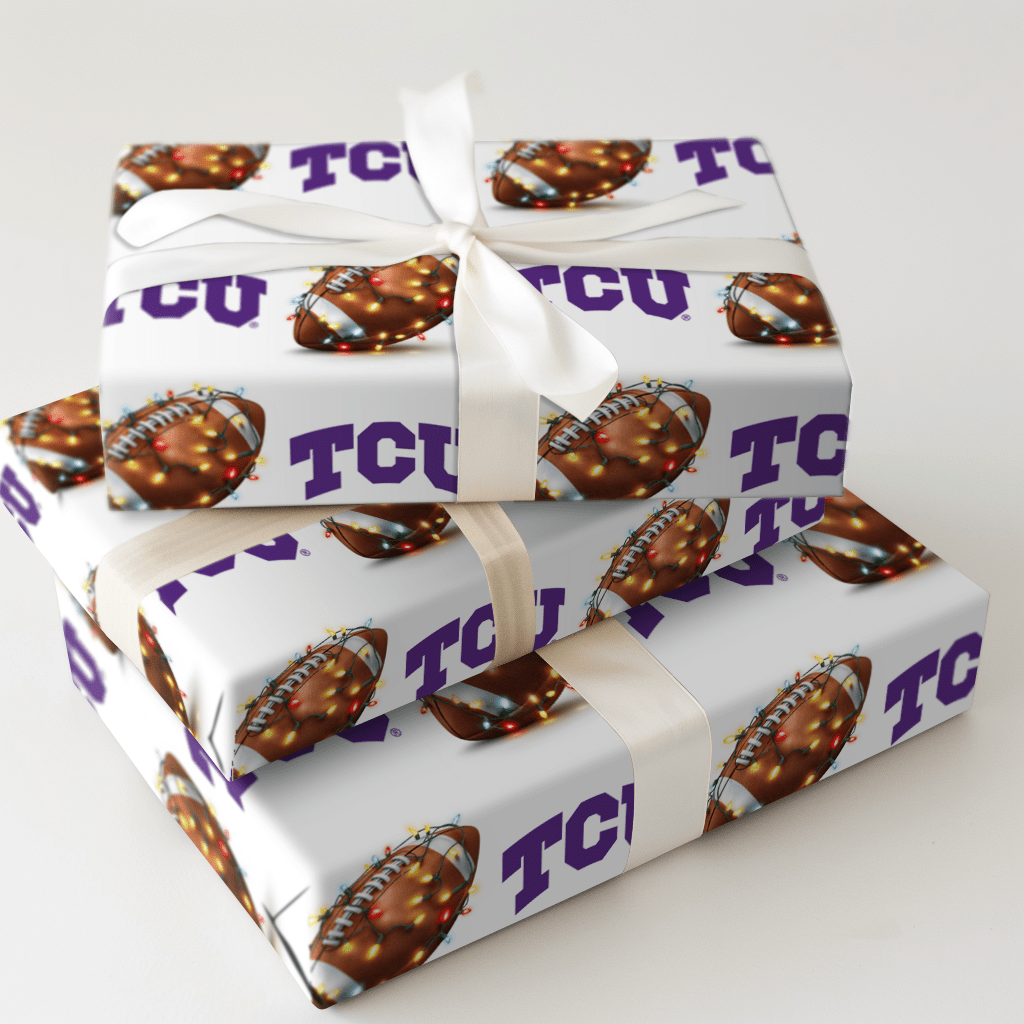 Christmas at TCU - Wrapping Paper - Aspen & Arlo