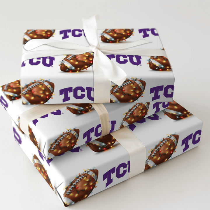 Christmas at TCU - Wrapping Paper - Aspen & Arlo