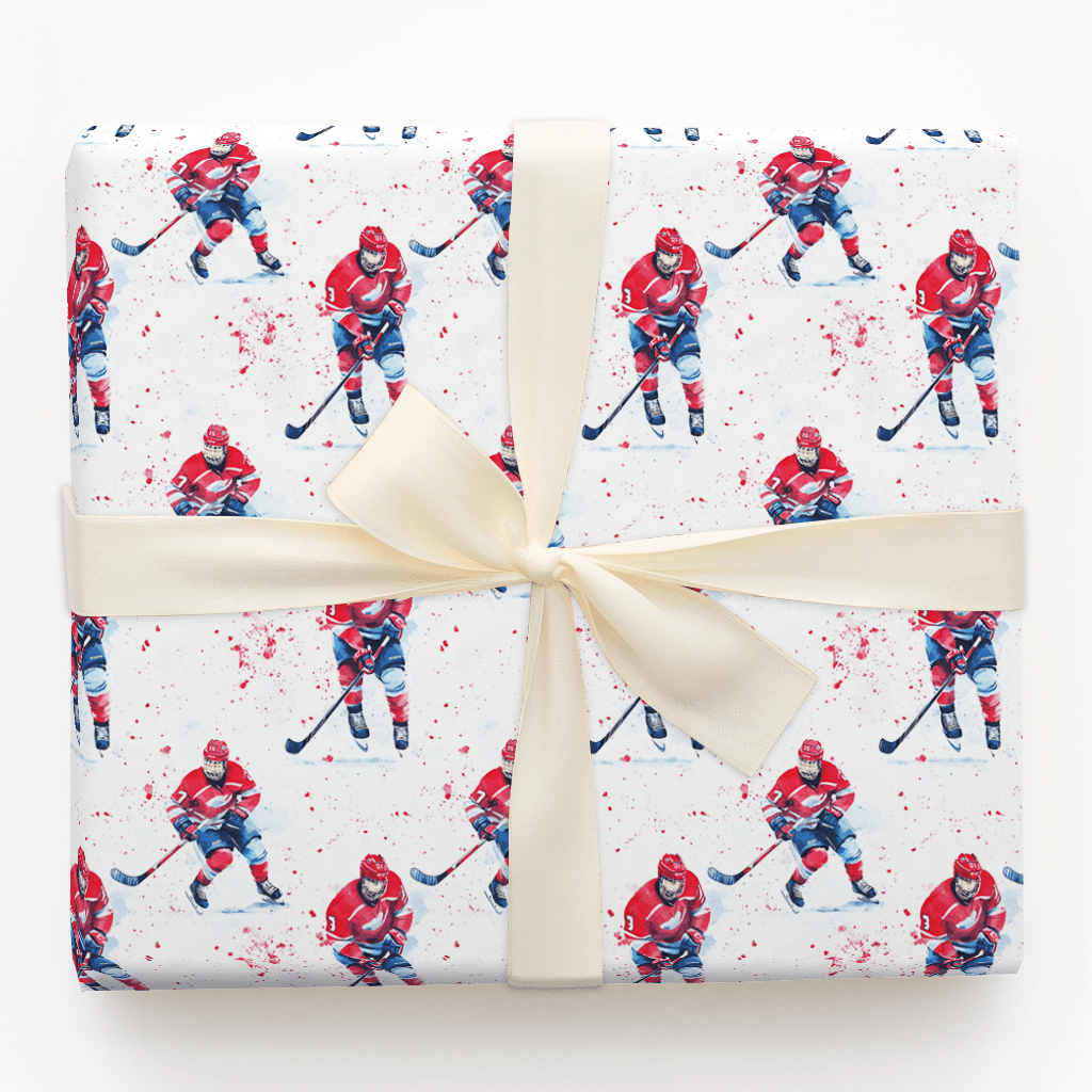 Puck Drop - Wrapping Paper - Aspen & Arlo