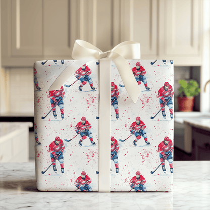 Puck Drop - Wrapping Paper - Aspen & Arlo