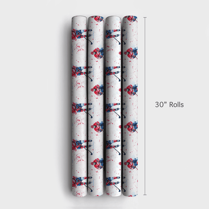 Puck Drop - Wrapping Paper - Aspen & Arlo