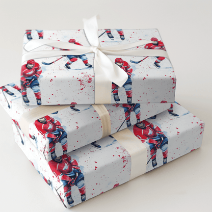 Puck Drop - Wrapping Paper - Aspen & Arlo