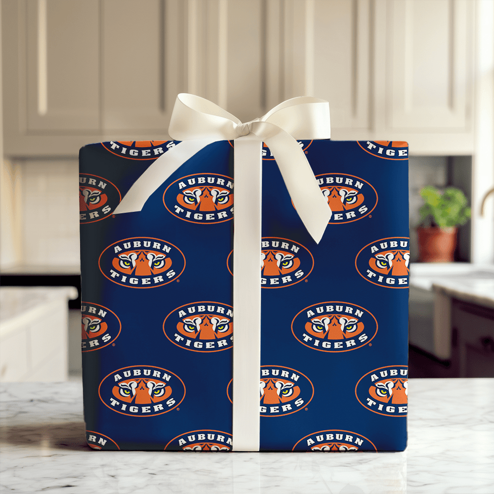 Auburn Crest Oval - Wrapping Paper - Aspen & Arlo