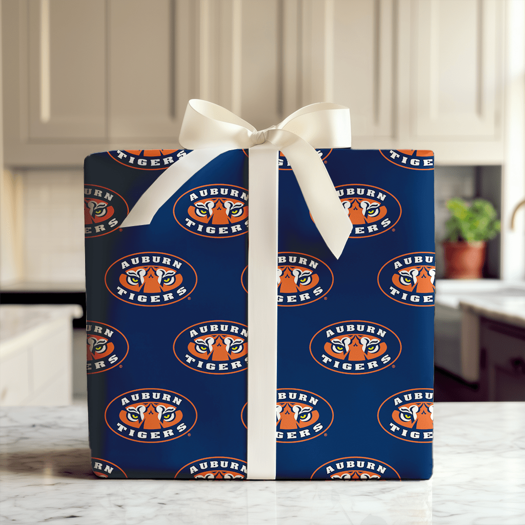 Auburn Crest Oval - Wrapping Paper - Aspen & Arlo
