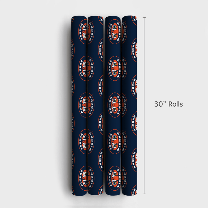 Auburn Crest Oval - Wrapping Paper - Aspen & Arlo