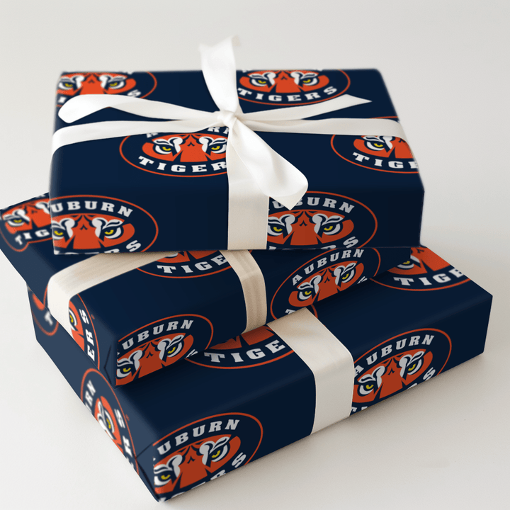 Auburn Crest Oval - Wrapping Paper - Aspen & Arlo