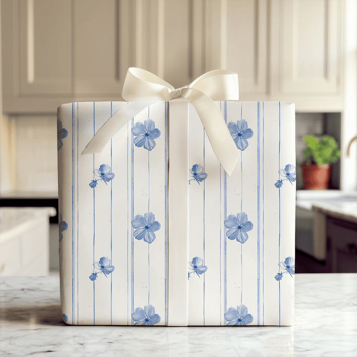 Something Blue - Wrapping Paper - Aspen & Arlo