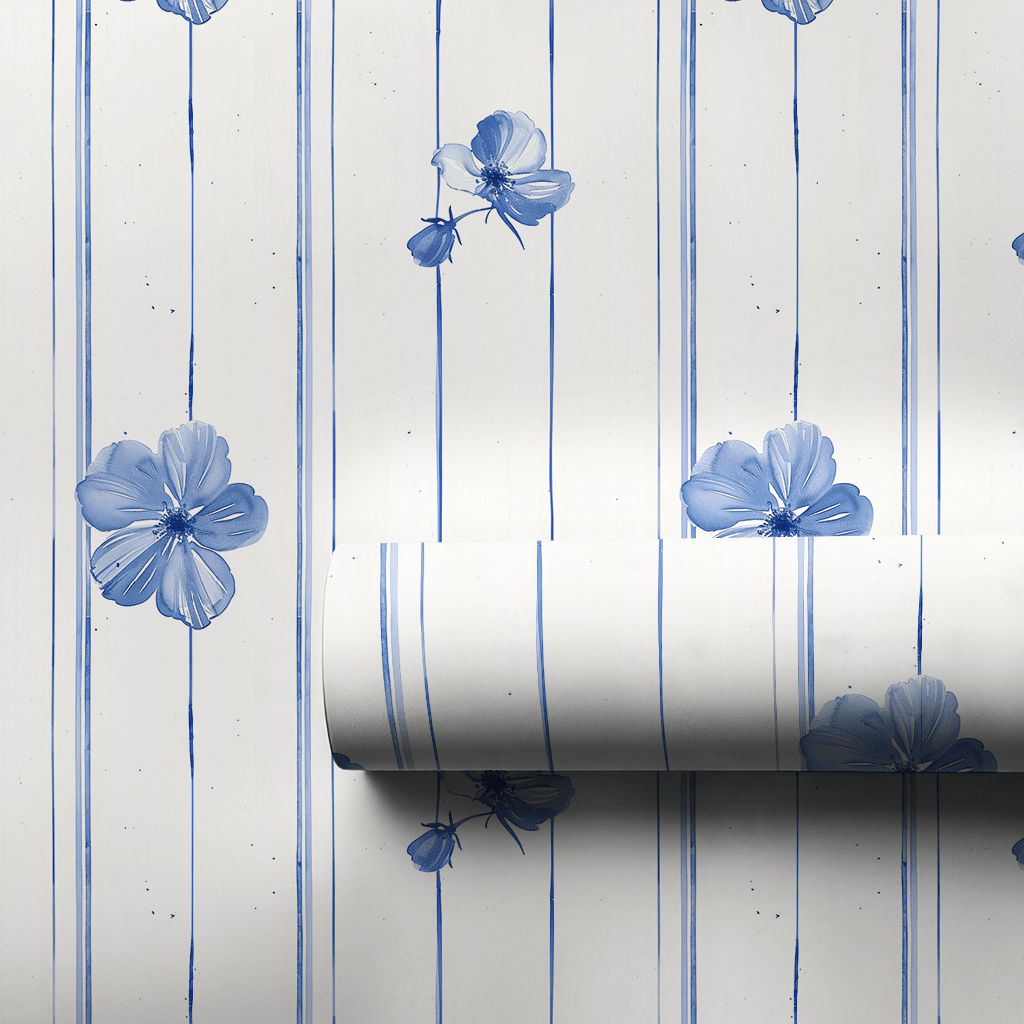 Something Blue - Wrapping Paper - Aspen & Arlo