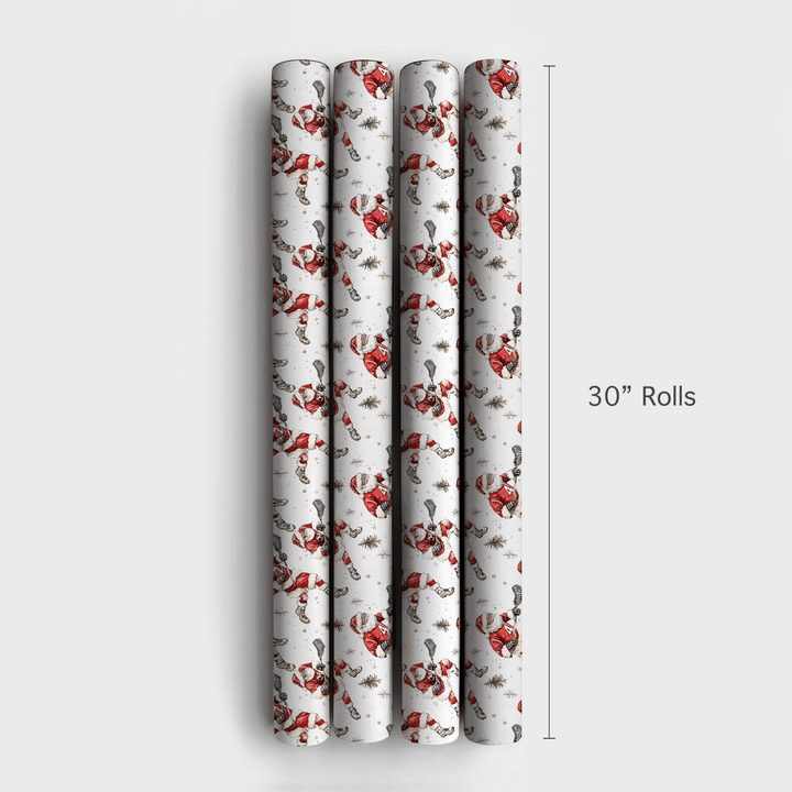 Holiday Faceoff - Wrapping Paper - Aspen & Arlo