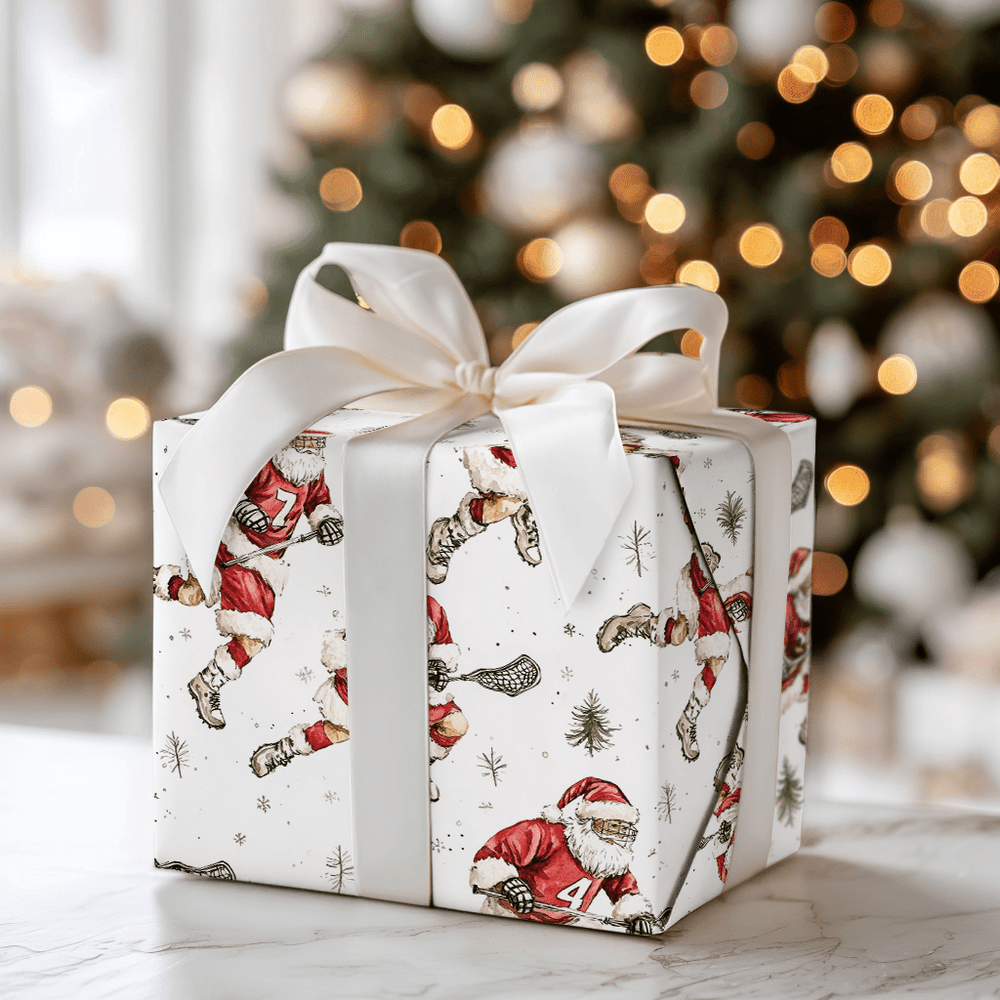 Holiday Faceoff - Wrapping Paper - Aspen & Arlo