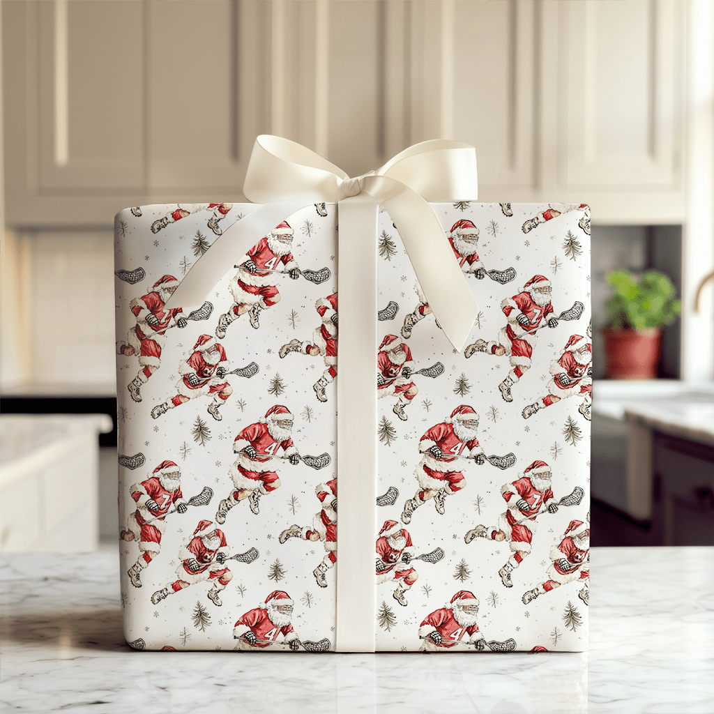 Holiday Faceoff - Wrapping Paper - Aspen & Arlo