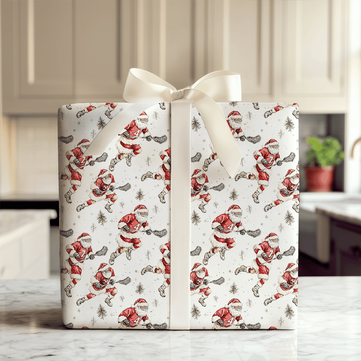 Holiday Faceoff - Wrapping Paper - Aspen & Arlo