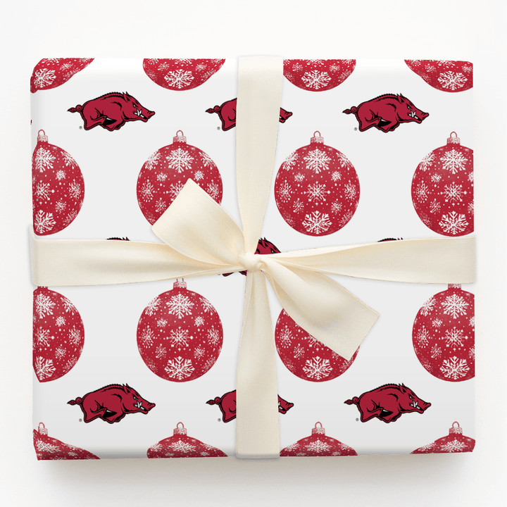 Razorback Ornament - Wrapping Paper - Aspen & Arlo