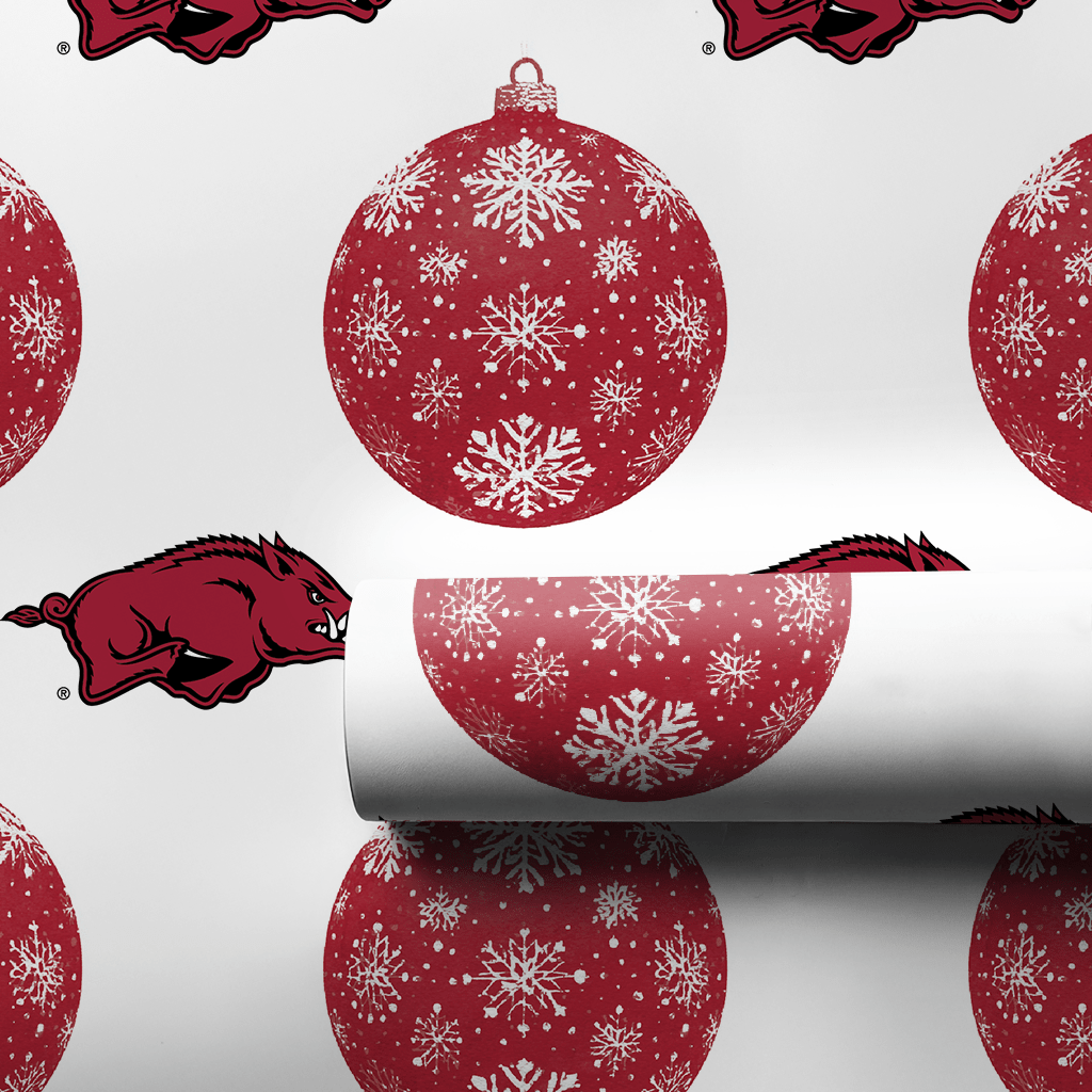 Razorback Ornament - Wrapping Paper - Aspen & Arlo