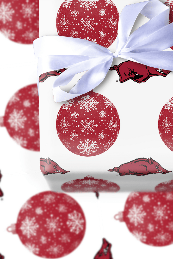 Razorback Ornament - Wrapping Paper - Aspen & Arlo