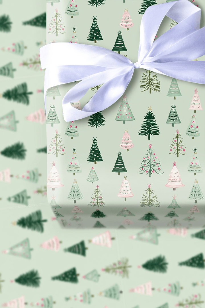 Sweet Spruce - Wrapping Paper - Aspen & Arlo