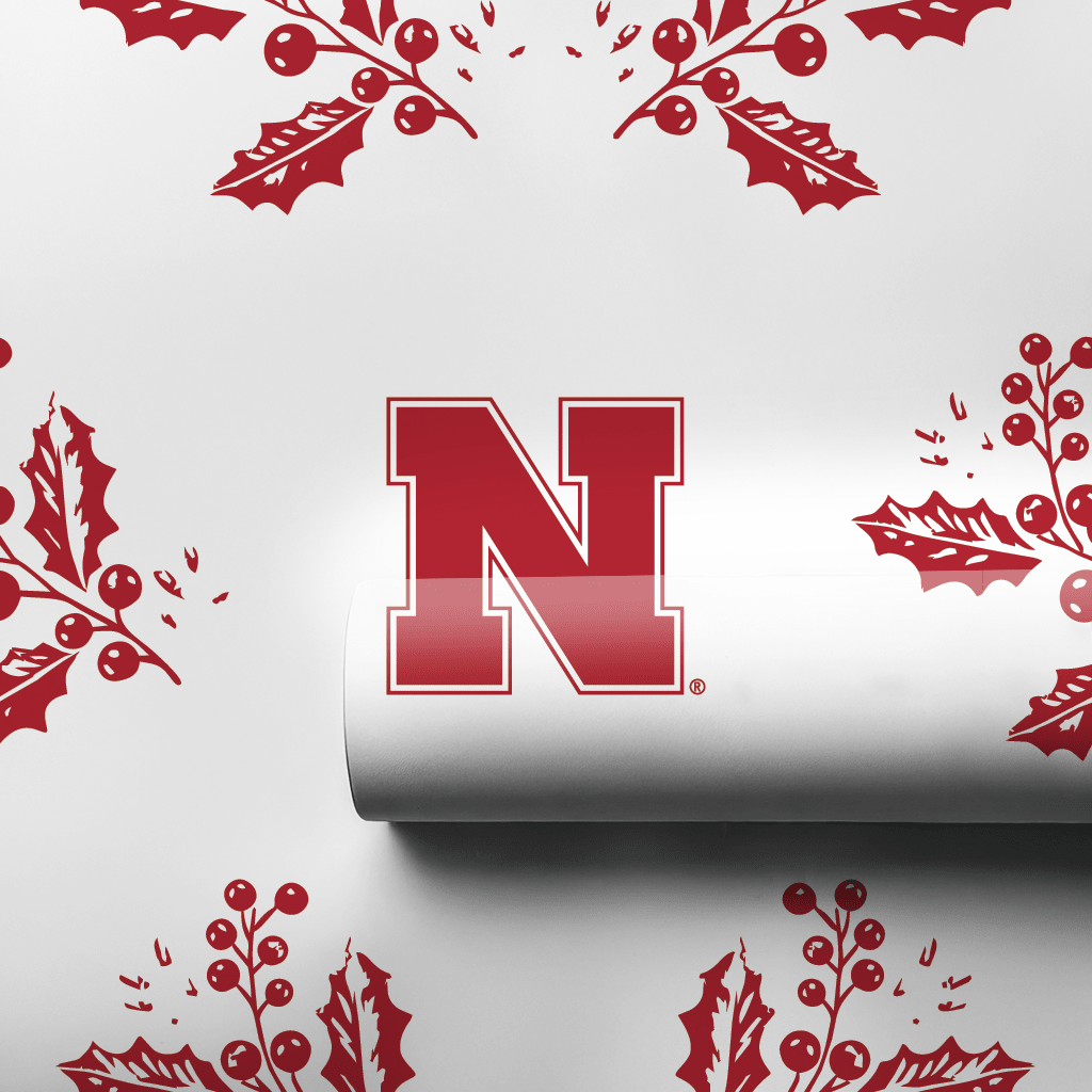 Big Red Holly - Wrapping Paper - Aspen & Arlo
