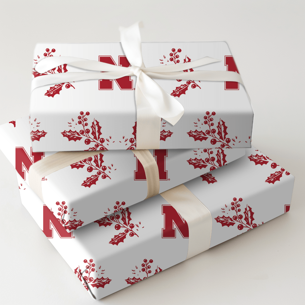 Big Red Holly - Wrapping Paper - Aspen & Arlo