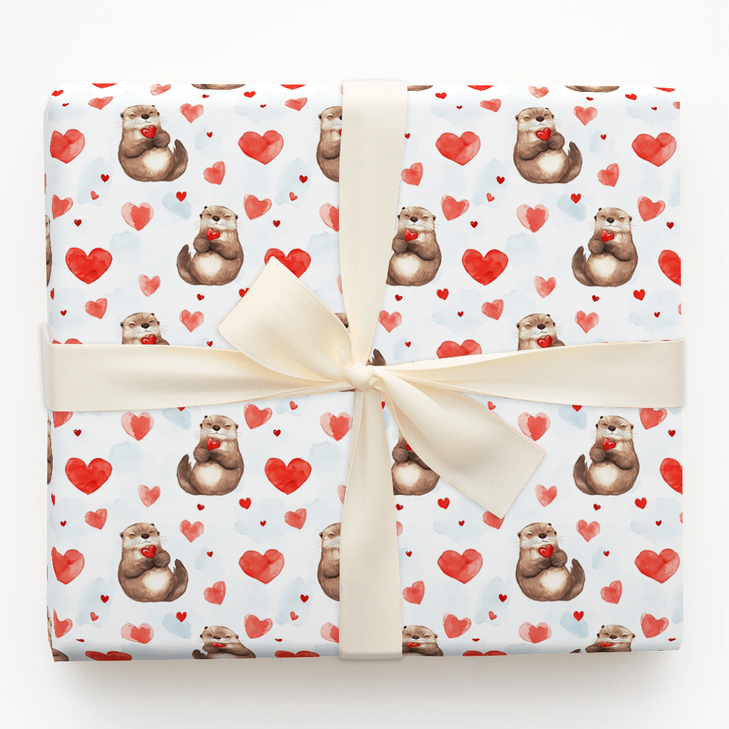 Aquatic Amor - Wrapping Paper - Aspen & Arlo