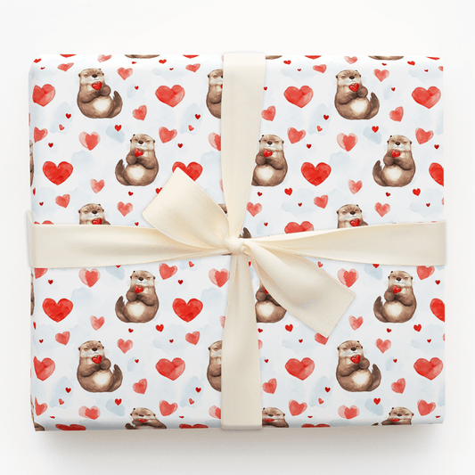 Aquatic Amor - Wrapping Paper - Aspen & Arlo