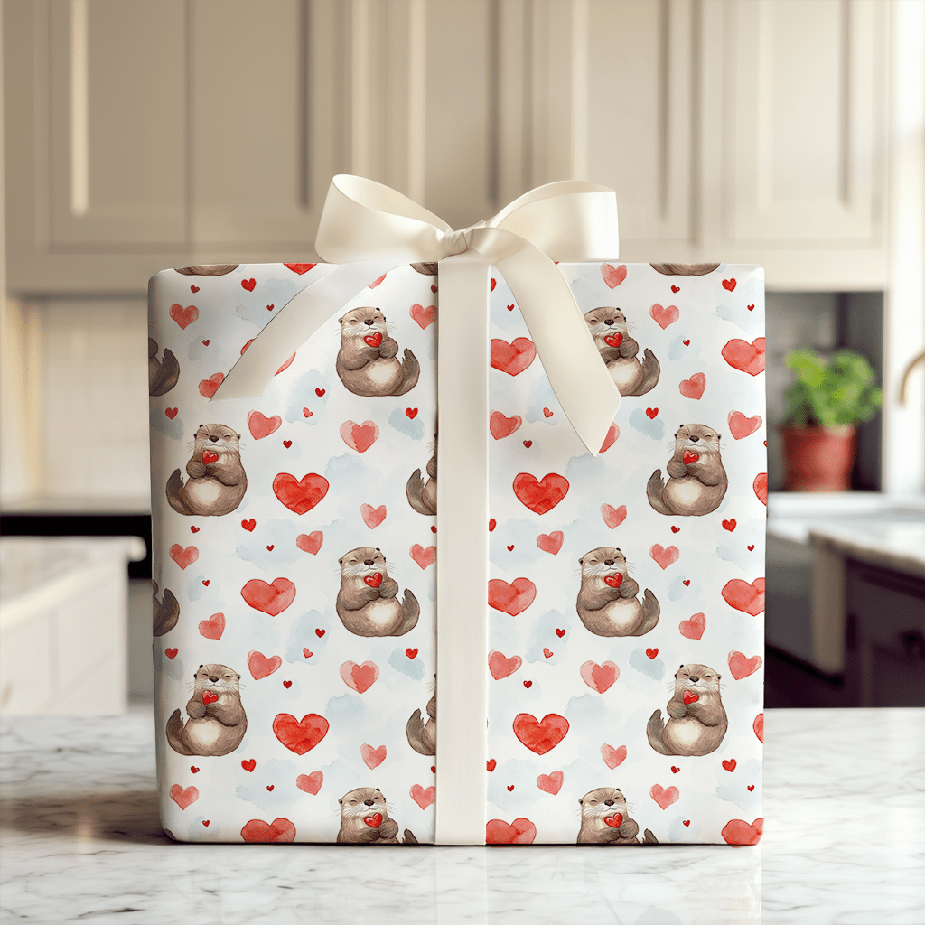 Aquatic Amor - Wrapping Paper - Aspen & Arlo