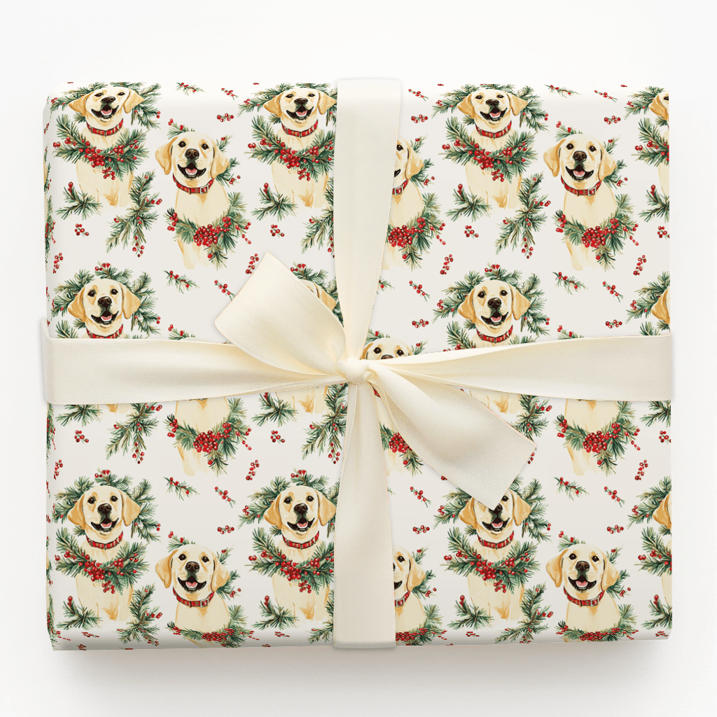 Berry Good Pup - Wrapping Paper - Aspen & Arlo