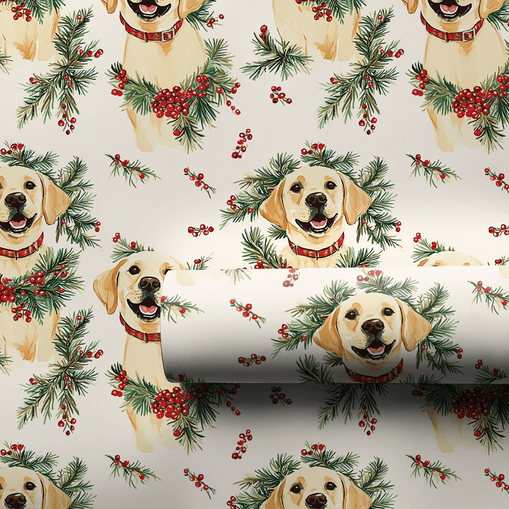 Berry Good Pup - Wrapping Paper - Aspen & Arlo