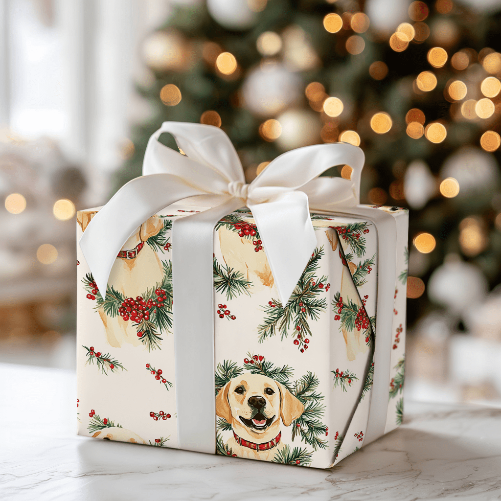 Berry Good Pup - Wrapping Paper - Aspen & Arlo