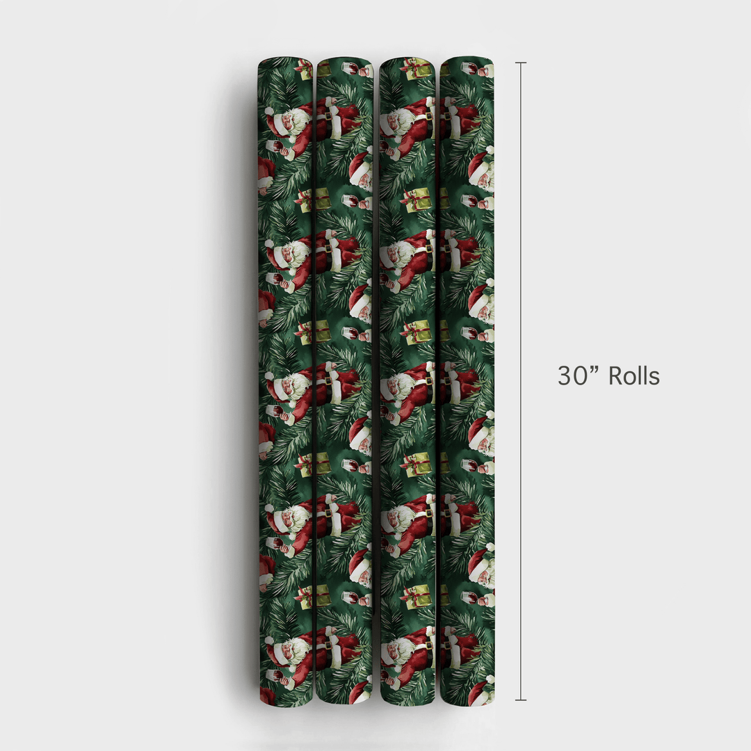 Shiraz for Santa - Wrapping Paper - Aspen & Arlo