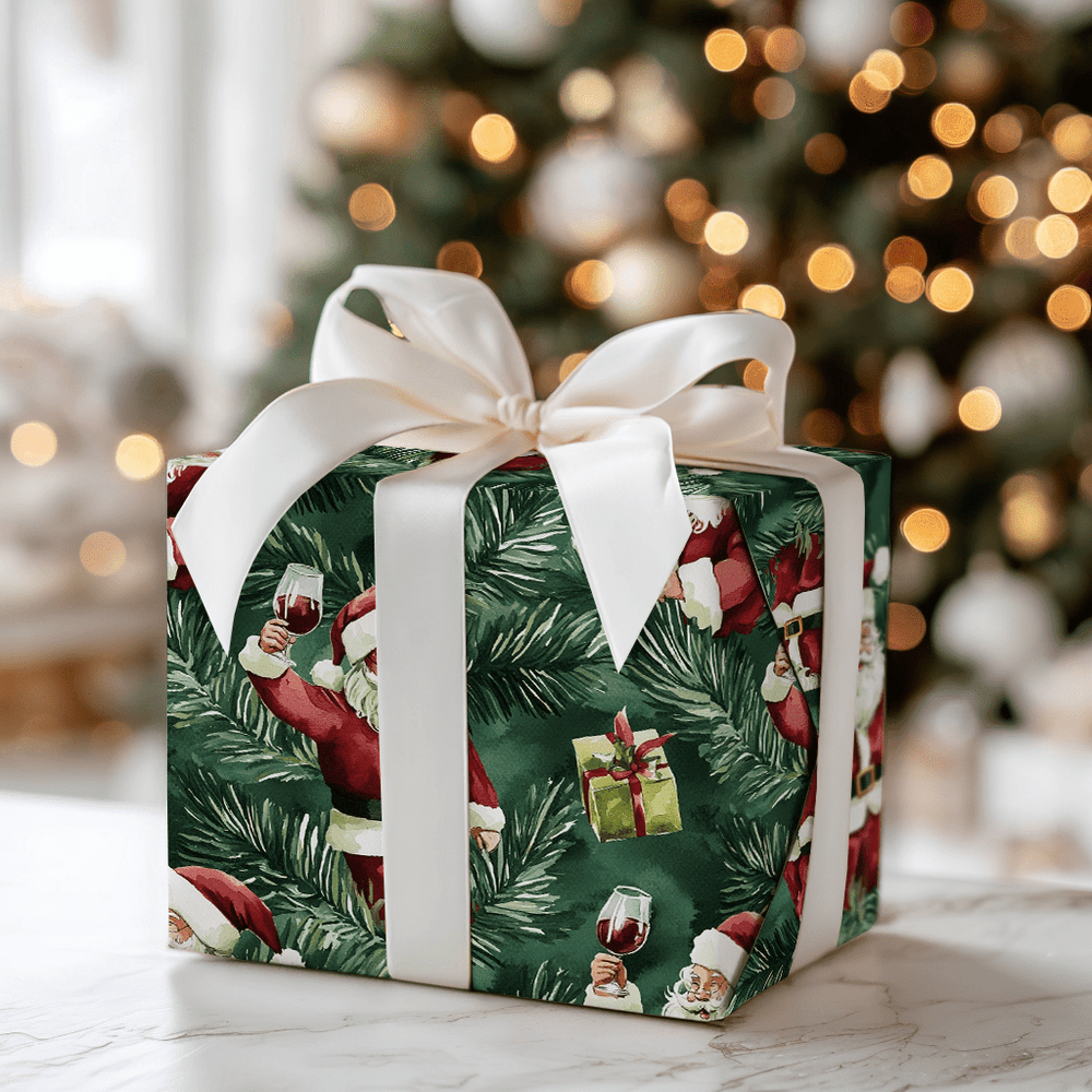 Shiraz for Santa - Wrapping Paper - Aspen & Arlo