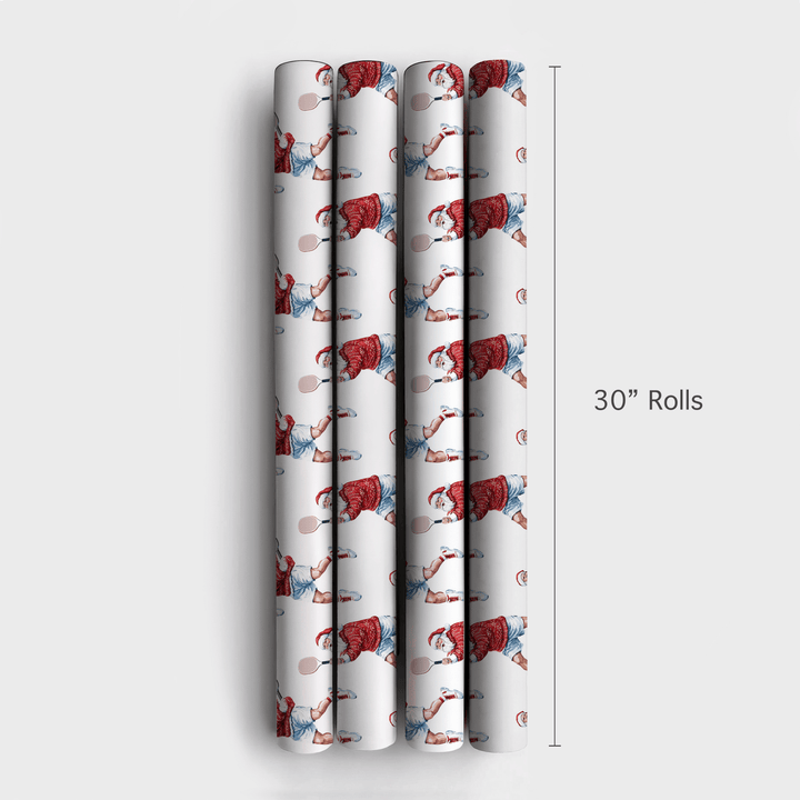 Suburban Santa - Wrapping Paper - Aspen & Arlo