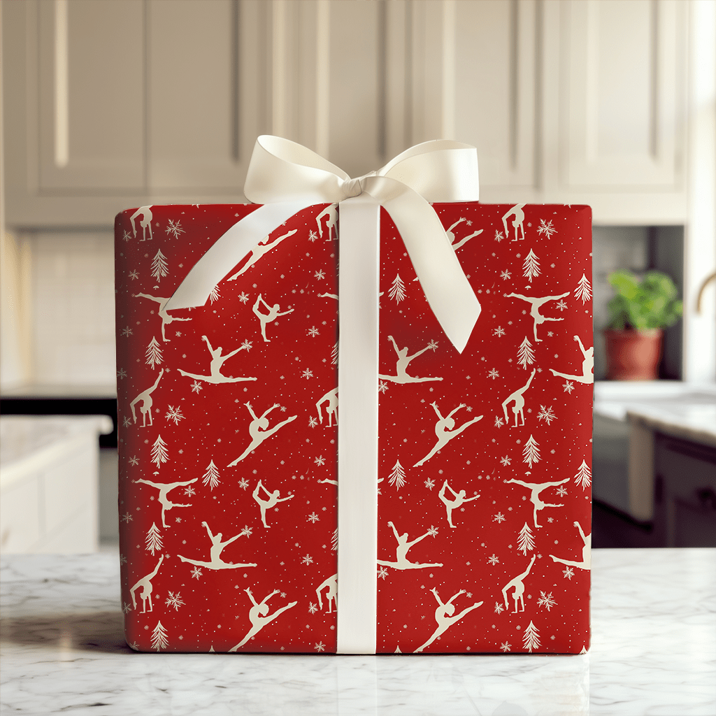 Frosted Leap - Wrapping Paper - Aspen & Arlo